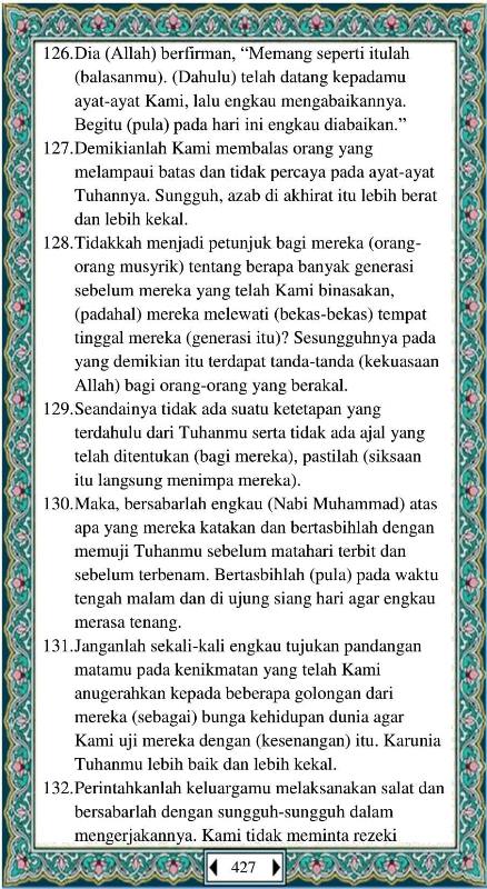 Al Qur'an Juz 16 Dan Terjemahannya Full Lengkap